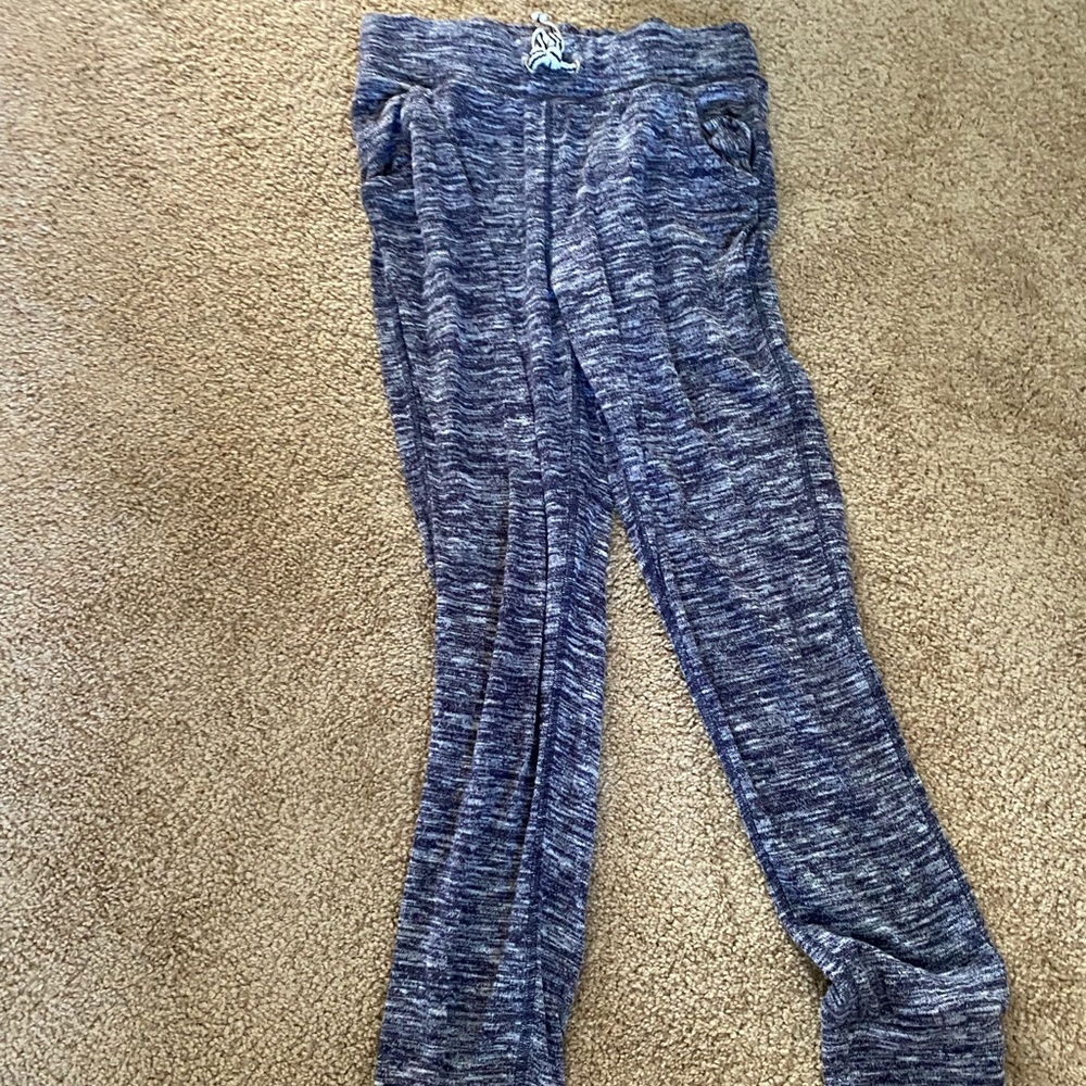 Girls blue sweatpants